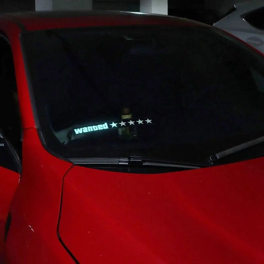 Electric LED Car Window Sticker Decoration Exterior Accessories