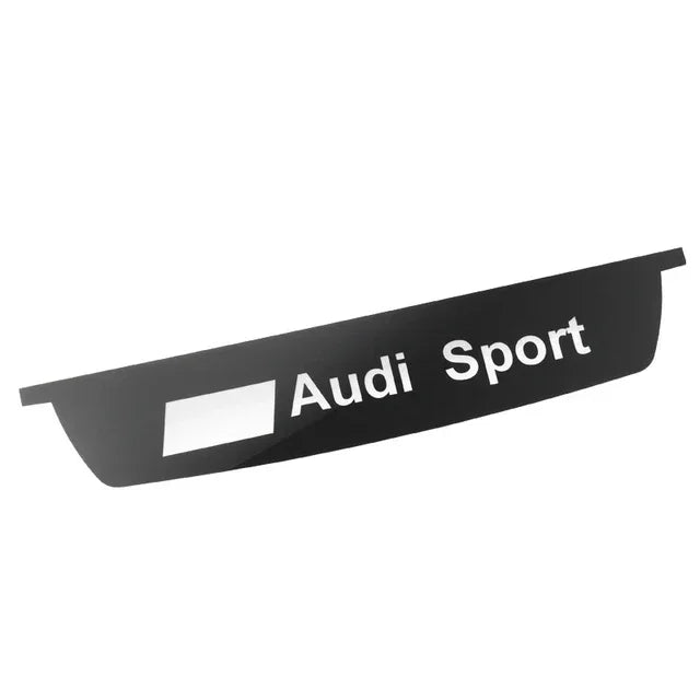 1PC Car Stickers High Mounted Stop Lamp Brake Lights Decals for Audi A3 A4 A6 2023 Sport Sline Quattro Logo Warning Light Strips